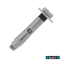 Cheville Métallique Matériaux Pleins TH M10X100 Inox A2