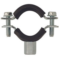 Collier Double Embase Isophonique pour Tube 108-116 (4'')