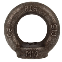 Écrou à Anneau M22 Acier Brut DIN 582