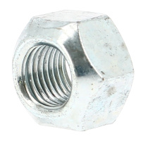 Écrou Frein Tout Métal M14 Pas 150 Acier Zingué Blanc DIN 980V