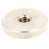 Écrou Moleté Bas M5 Inox A1 DIN 467
