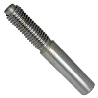 Goupille Conique Filetée h10 6X60 Acier Non Trempé DIN 7977