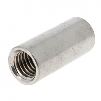 Manchon Cylindrique Taraudé M12X35 Inox A2