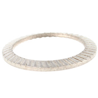 SCHNORR 881200140180000 - Rondella Di Sicurezza S M18, In Acciaio Armonico Meccanico, Zincato, Colore: Argento - Foto 4