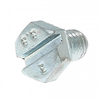 TH Fendue M6X16 Acier 8.8 Zingué Blanc Filetage Total DIN 933 SZ