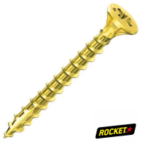 VBA Rocket TF Pozidriv 4X30 Acier Zingué Bichromaté Filetage Total