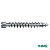 Vis à Bois SPAX TC Réduite T-STAR plus T30 6X100 Acier Cémenté Trempé WIROX avec Pointe 4CUT