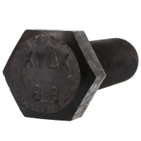 TH M30X140 Pas 200 Acier 8.8 Brut Filetage Total DIN 961