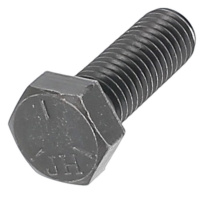 TH 5/16 UNC X 1'' 1/2 Acier 8.8 Noir