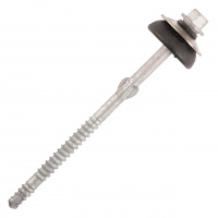 Vis Autoperceuse Fibrotop Tête Hexagonale Bois (avec Rondelle d'Étanchéité) Ø 6.5X130 GC