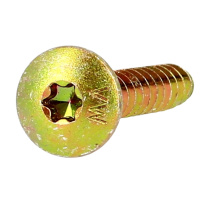 Vis de Penture TRL Torx 7X30 Acier Zingué Bichromaté