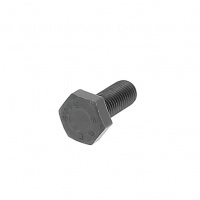 TH M10X30 Pas 125 Acier 10.9 Noir Filetage Total DIN 961