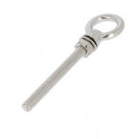Piton à Oeil Fileté avec Écrou M12X120 Inox A4