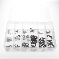 Coffret Assortiment de Colliers Épaulement Acier Noir DIN 6799