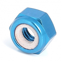 Blister da 5 Dadi Nylstop Dural 2030 OA blu