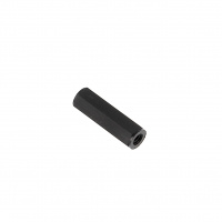 Entretoise Hexagonale M3X15 Femelle/Femelle Nylon PA6-6 Noir