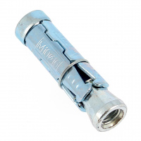 Douille à Expansion M6X40 Acier Zingué Blanc