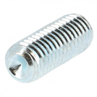 STHC Cuvette M6X16 Acier 45H Zingué Blanc DIN 916