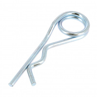 Goupille Béta Double Ø 6 Acier Zingué Blanc