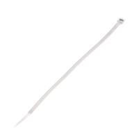 Collier de Serrage 3.6 Lg 140 Nylon PA6-6 Blanc