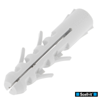 Cheville Nylon Ø 7X30 pour Vis Ø 4 à 5.5