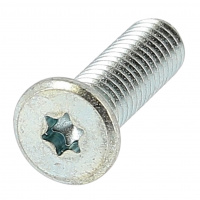 Tête Cylindrique Torx Extrêmement Basse M2.5X4 Acier 8.8 Zingué Blanc