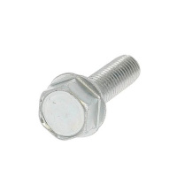 Autoformeuse TH M6X16 Acier Zingué Blanc DIN 7500D