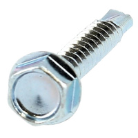 Autoperceuse TH 4.8X16 Acier Zingué Blanc DIN 7504K
