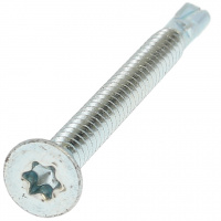 Autoperceuse TF Torx à Ailettes 4.8X32 Acier Zingué Blanc