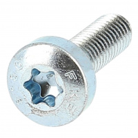 TCBL Torx M2.5X16 Acier 8.8 Zingué Blanc ISO 14583