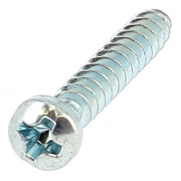 Plastite testa cilindrica bombata Phillips WN 1412 acciaio zincato bianco