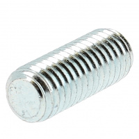 STHC Plat M6X16 Acier 45H Zingué Blanc DIN 913