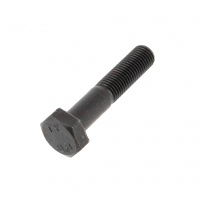TH M12X70 Pas 125 Acier 8.8 Noir Filetage Partiel DIN 960