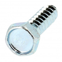 Vis Tôle TH 4.8X16 Acier Zingué Blanc DIN 7976C