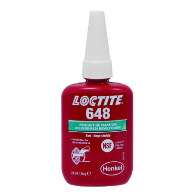 BLOCPRESS LOCTITE 648 FLACON DE 24ML