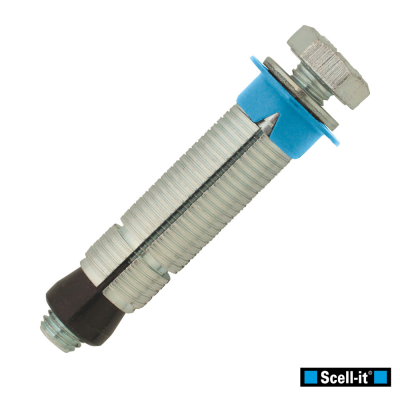 Cheville Métallique Multi-Matériaux TH M6X75 Acier Zingué Blanc