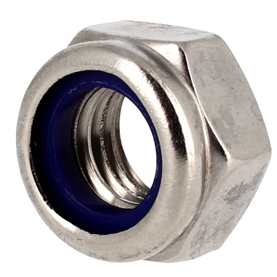 Écrou Nylstop M5 Inox A4-80 DIN 985