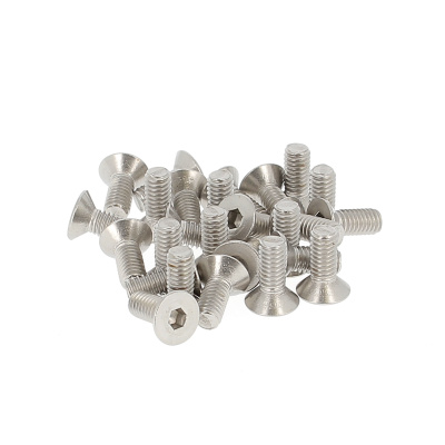 Sachet de 25 TFHC M5X10 Inox A4 Filetage Total DIN 7991