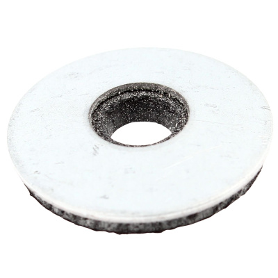 Rondelle Étanche pour Vis Ø5.5 et 6.3 Acier Zingué Blanc + EPDM EXT.16
