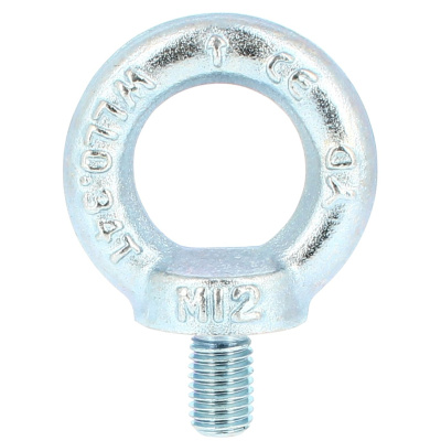 Vis Anneau M16X28Acier Zingué Blanc DIN 580