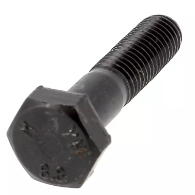 TH M24X150/60 Pas 200 Acier 8.8 Noir Filetage Partiel DIN 931
