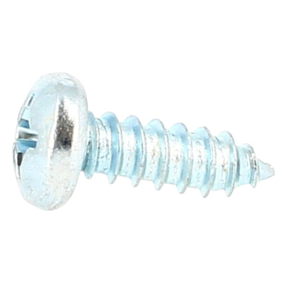 Vis Tôle TCBL Phillips 3.5X6.5 Acier Zingué Blanc DIN 7981