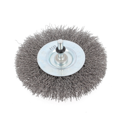 BROSSE CIRCULAIRE D100X12X6 FIL ACIER ONDULE 0.30 7003-600.521