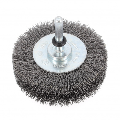 BROSSE CIRCULAIRE D70X18X6 FIL ACIER ONDULE 0.30 SPECIAL