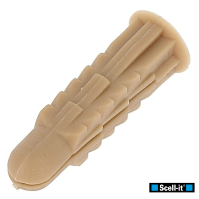 Cheville Polypropylène Multi-Matériaux 10X45 pour Vis Ø 5 à 9