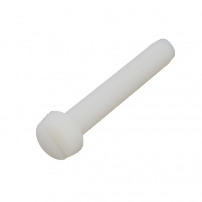 Tête Cylindrique Fendue TC Din 84 Nylon PA6-6 Naturel