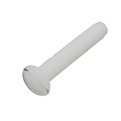 TF M8X30 NYLON PA 6-6 NYLON BLANC