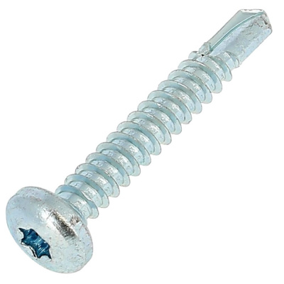 AUTOPERCEUSE TCB TORX 5.5X19 Z.BLANC DIN 7504M