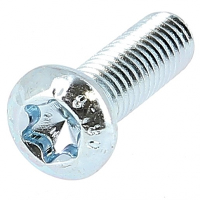 TCBL TORX M6X8 ACIER 8.8 Z.BLANC ISO 7380