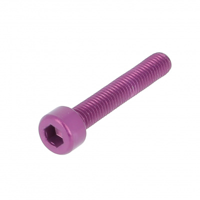 BLISTER DE 5 TCHC M5X30 ALU P60 OA VIOLET DIN 912